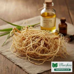 Akar-Wangi-(Vetiver),-salah-bahan-baku-bibit-parfum