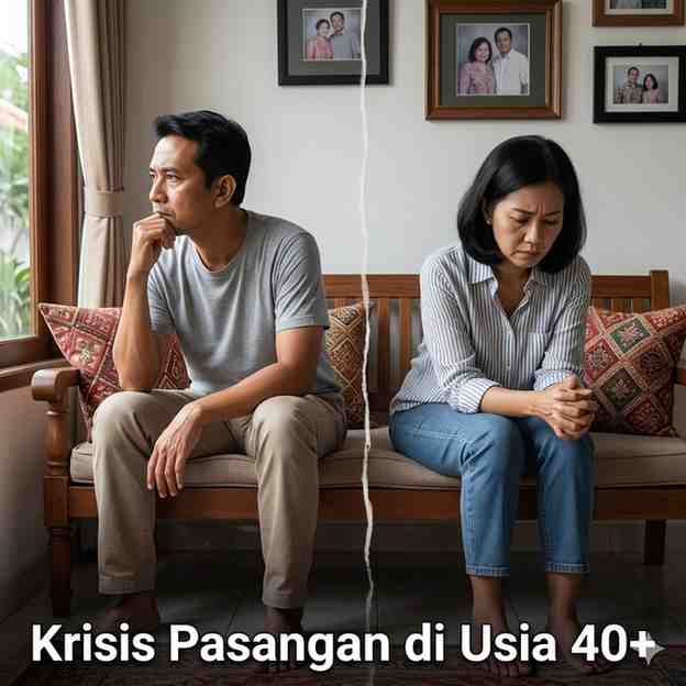 Krisis Pernikahan Usia 40: Perimenopause & Midlife Crisis